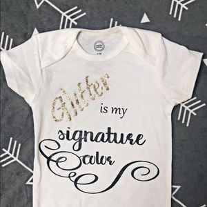 Glitter is my signature color